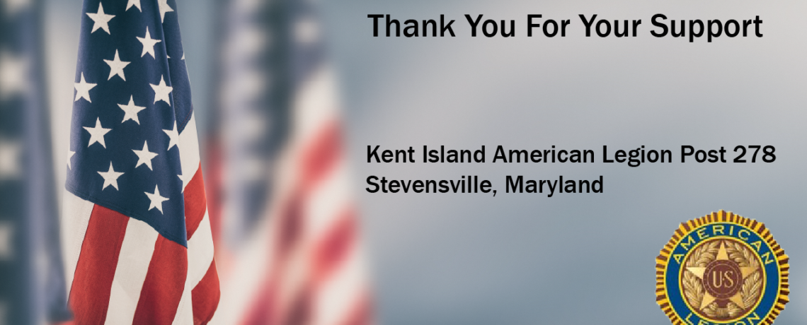 Donation from Kent Island American Legion Post 278